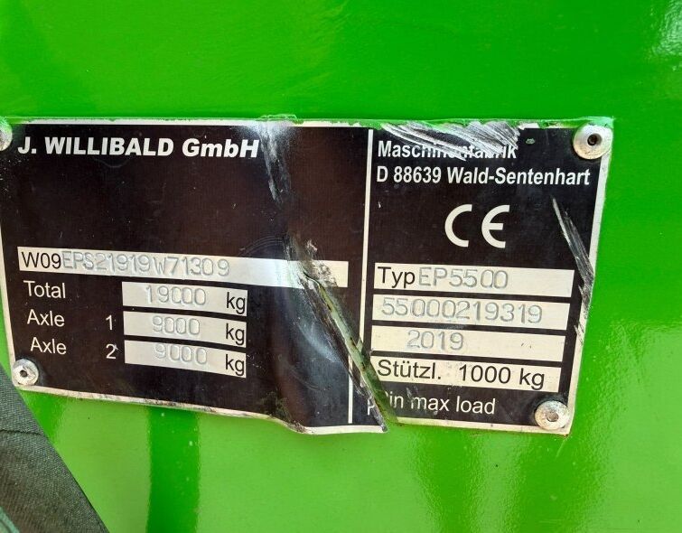 WILLIBALD  EP550 SHARK 5 **2019**